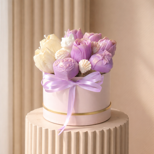 Mother’s Day Lavender Bloom Candle Box