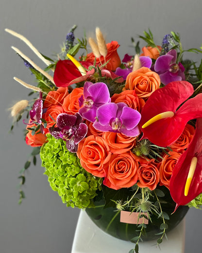 Citrus Fusion: Bright Floral Mix