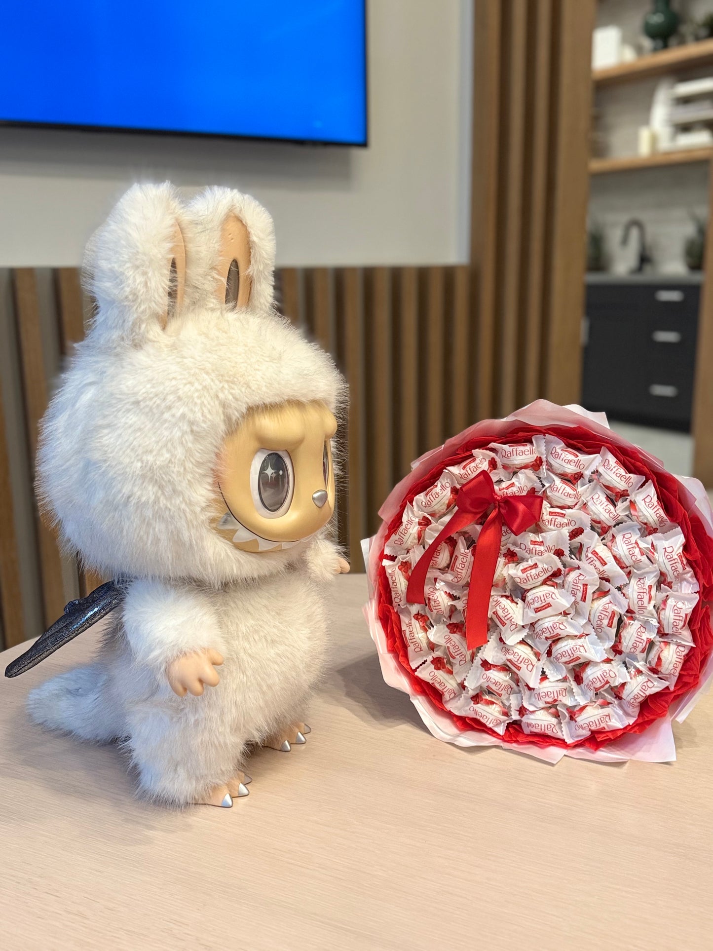 Raffaello Candy Bouquet – Labubu Edition