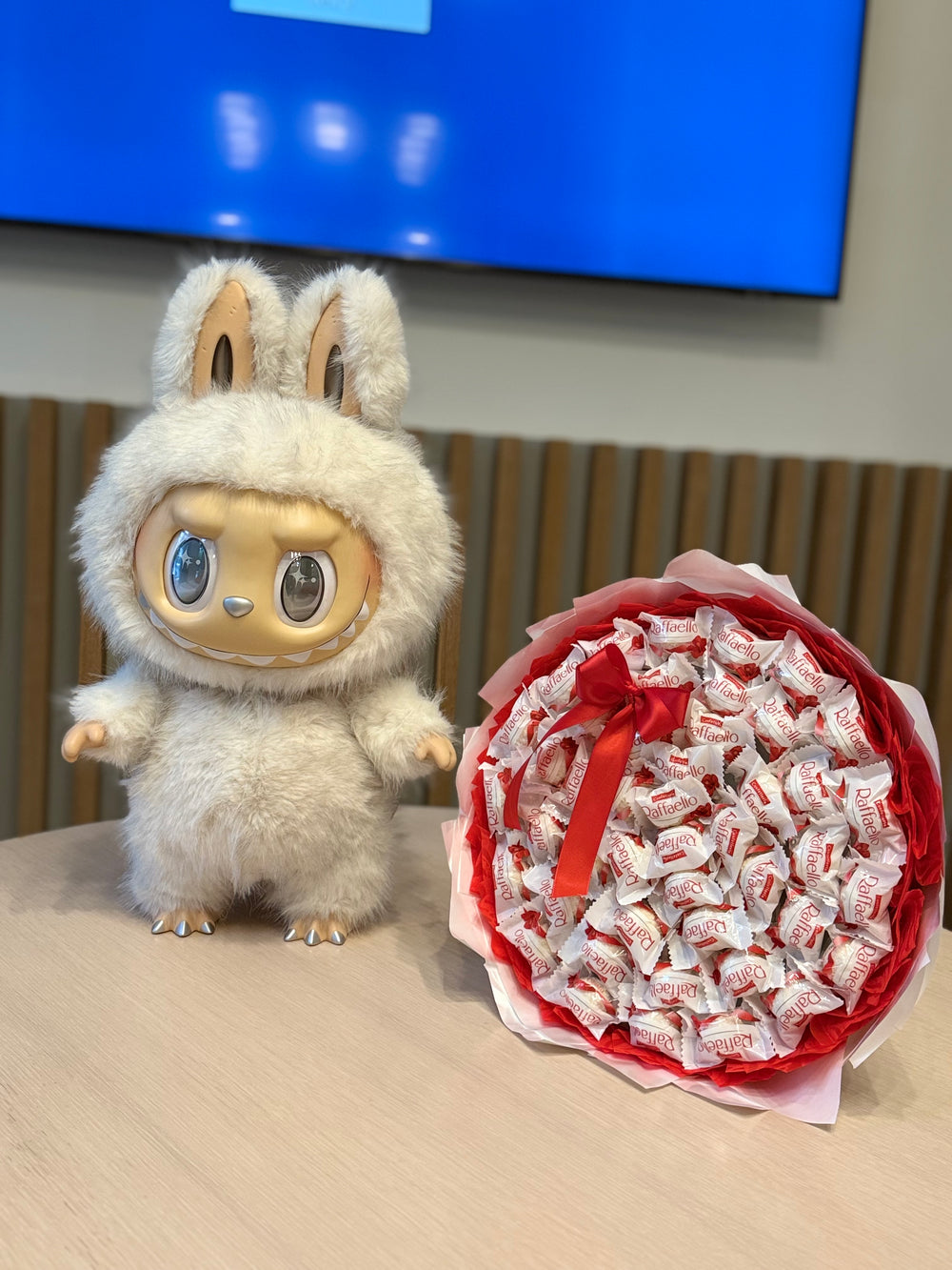 Raffaello Candy Bouquet – Labubu Edition