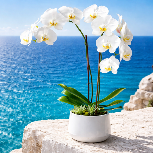 Ivory Whisper Orchid